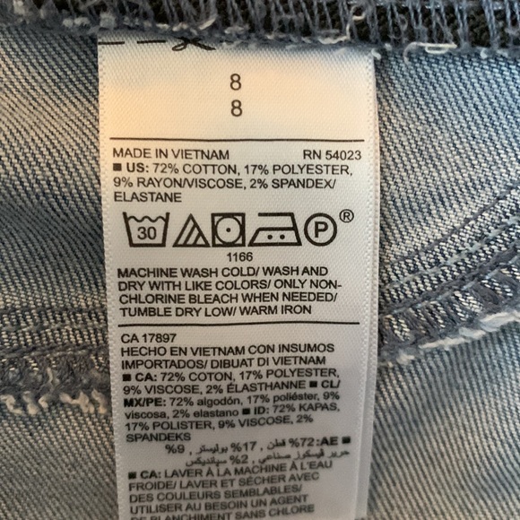 Women’s Old Navy Distressed Mid-Rise Rockstar Jeans - Picture 5 of 5